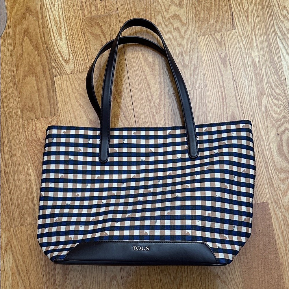 Tous gingham tote bag